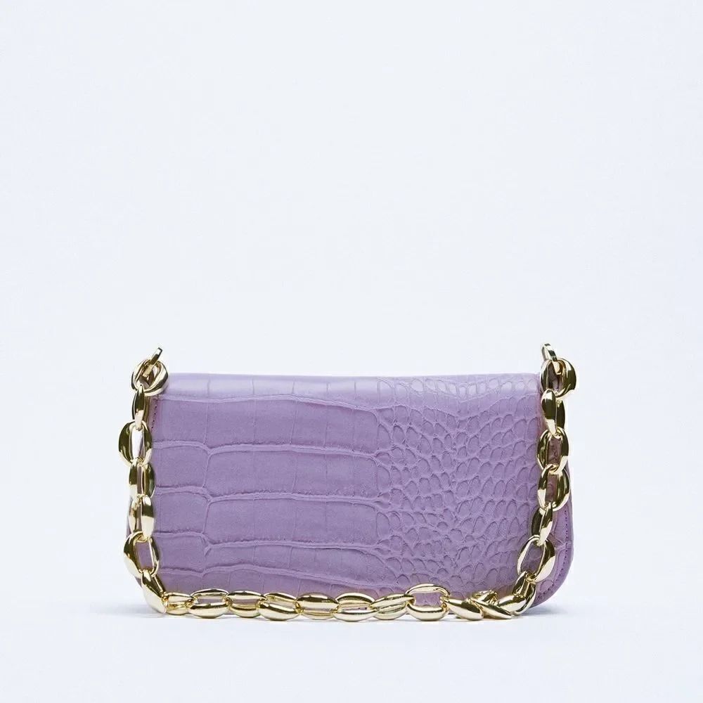 ZARA CHAIN SHOULDER STRAP BAG